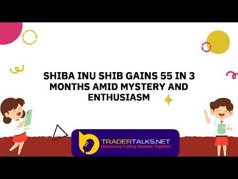 外汇 - Shiba Inu (SHIB) 在神秘和热情中在 3 个月内上涨 55%