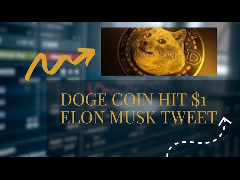 埃隆·马斯克 tweek doge coin 触及 1 美元？ ? || #jazzy #memecoins #elonmusk #cryptocurrency