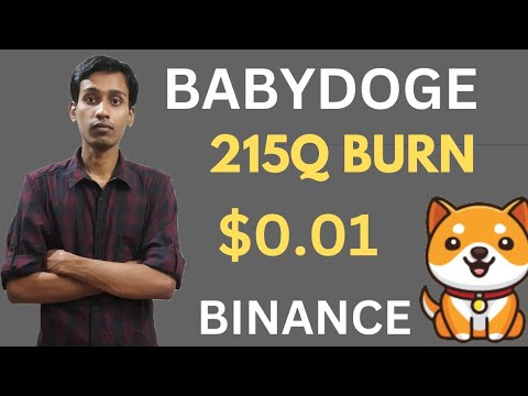 Bébé Dogecoin 0,001 $ | 3,4 billions de dollars brûlés | Pompe à prix des pièces BabyDoge | Liste Binance