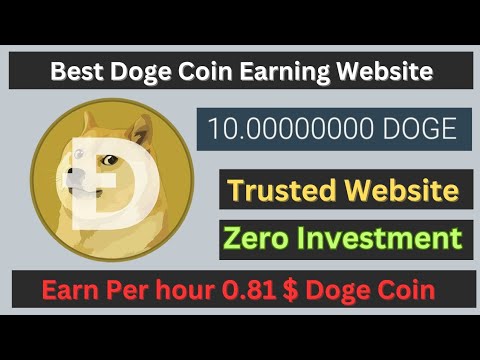 最佳免费狗狗赚钱网站 ||无限免费 Doge 赚钱网站 ||每小时赚取 10 狗狗币