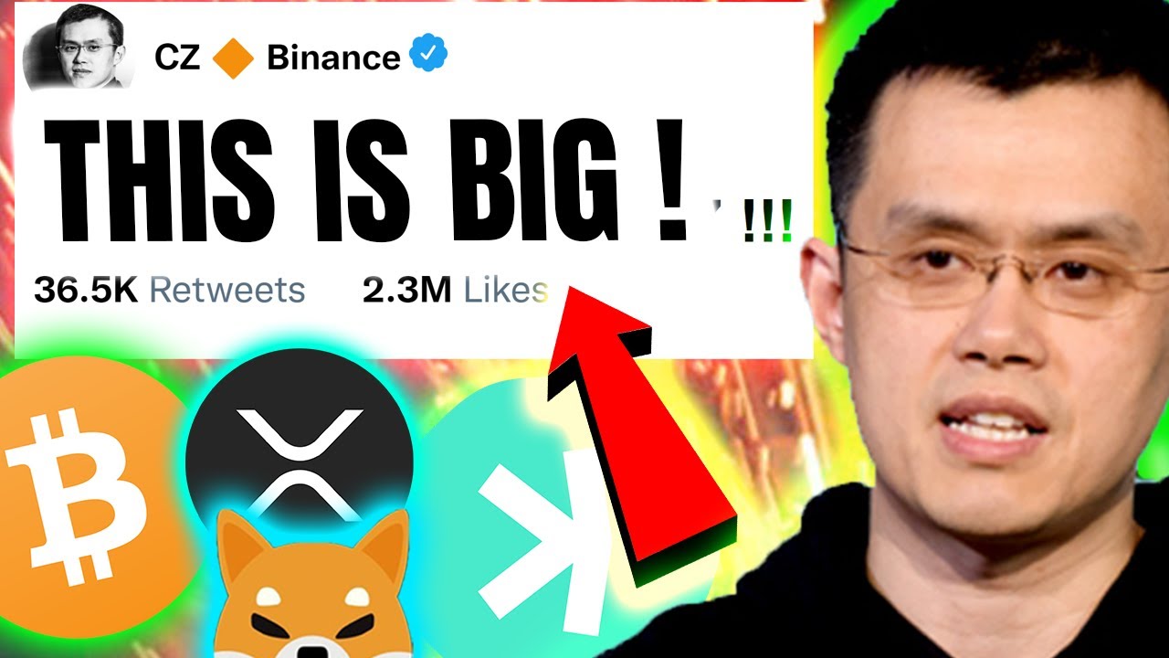 MASSIVE CRYPTO NEWS TODAY!? THIS IS BIG! ? BINANCE CZ!!! ? ? CRYPTO LATEST UPDATE !! ?