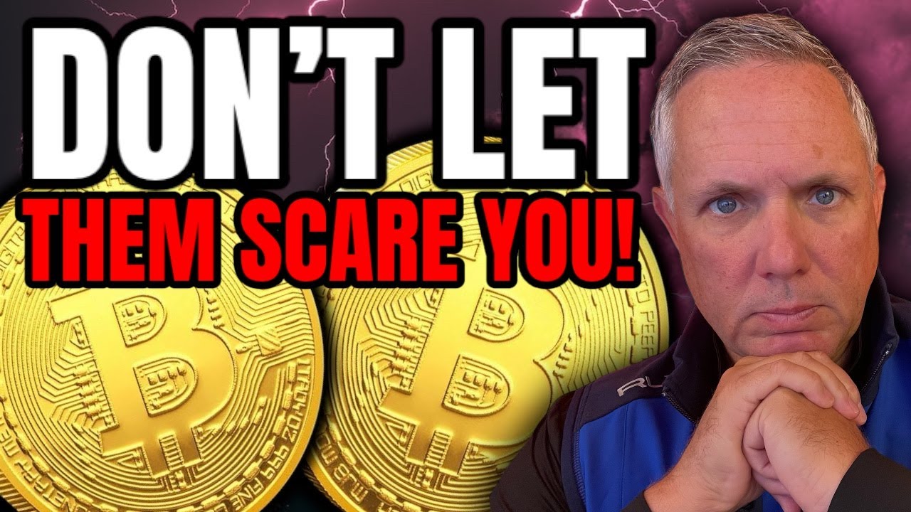 DON'T LET THEM SCARE YOU OFF AND MAKE YOU SELL YOUR BITCOIN!