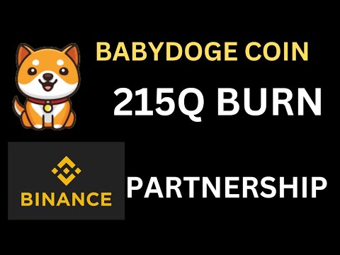 宝贝狗狗币今日新闻 | 215Q烧录| BabyDoge 硬币价格泵 |币安上线