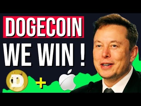 DOGECOIN (DOGE) DERNIÈRES NOUVELLES AUJOURD'HUI (APPLE LE CONFIRME)