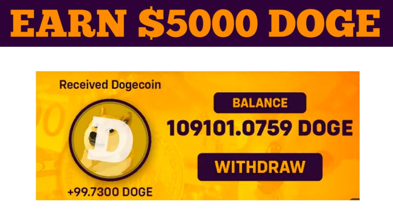 Free Dogecoin Mining Website 2024 | Free Dogecoin Earning Site | Best Free Cloud Mining Website 2024