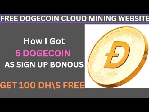 New Free Dogecoin Cloud Mining Website | New Free Cloud Mining Website