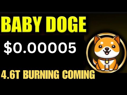 宝贝狗狗币今日新闻 | 4.6万亿燃烧| BabyDoge 币价格 0.0005 美元 |新上市