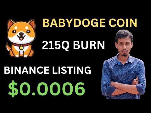 Baby-Dogecoin-Neuigkeiten heute | 3,2 Billionen Brennen | BabyDoge-Münzenpreis 0,0006 $ | Binance-Auflistung