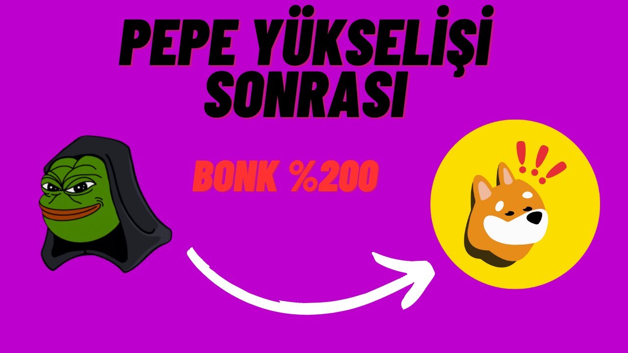 PEPE CO?N PARAYI BONK CO?NE AKITACAK ''USTC FTT JASMY CO?NLER? KACIRMA'' 比特币 53.000$