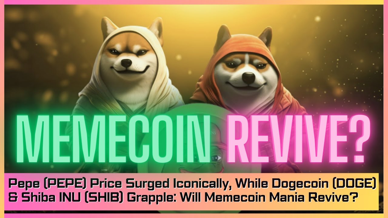 Der Preis von Pepe (PEPE) stieg ikonisch, während Dogecoin (DOGE) und Shiba INU (SHIB) ringen