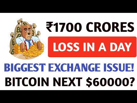 ₹1748 Crores Verlust an einem Tag | Größtes Börsenproblem | Nächster Bitcoin 60.000 $? | Doge pumpt bald?