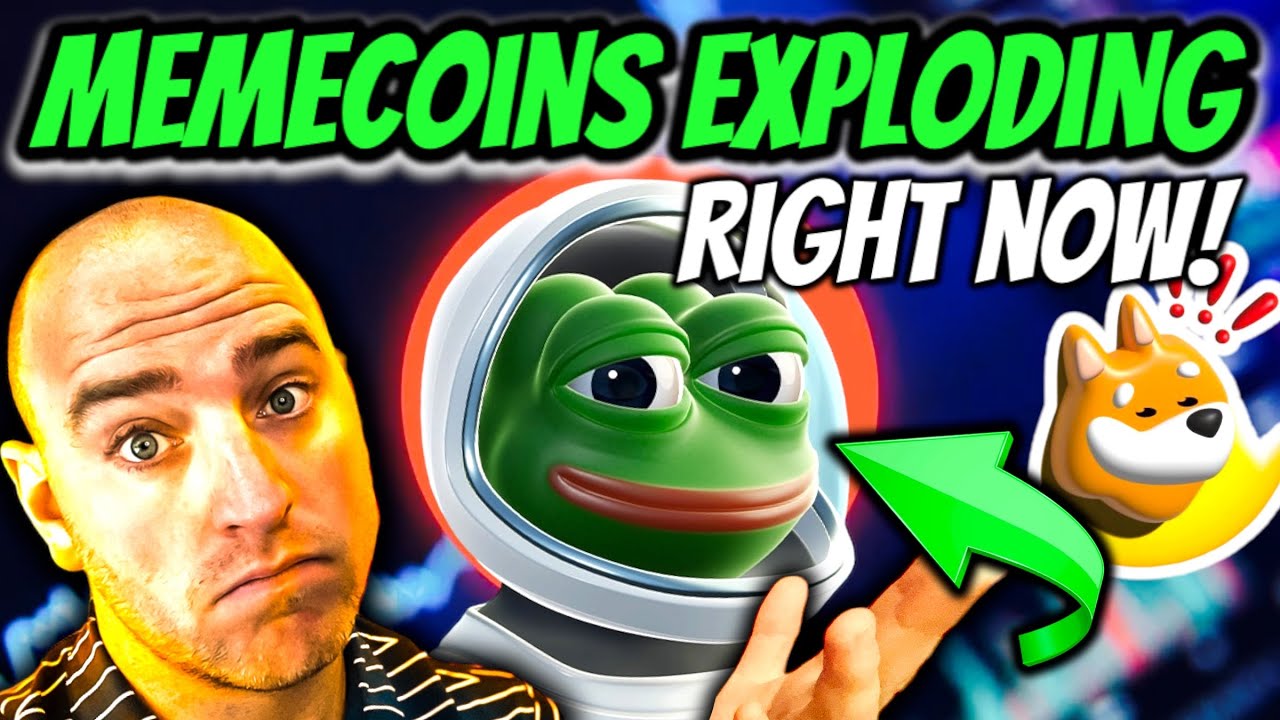 Explosion de MEMECOIN de 3,77 milliards de dollars ! Pepe Coin, Bonk Coin et plus encore !