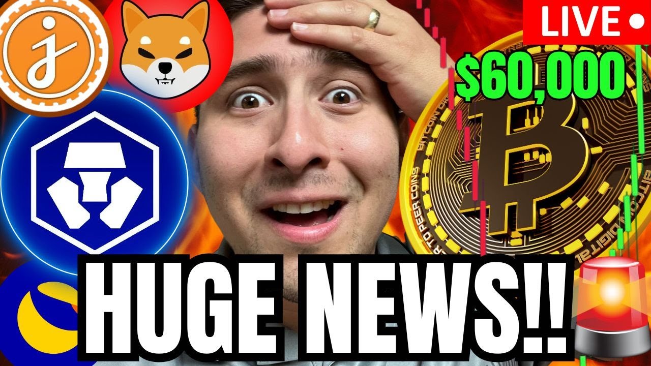 CRYPTO EXPLOSE EN DIRECT?PEPE COIN, BITCOIN, CRONOS, SHIBA INU NEWS