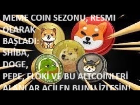 那些想知道 Shiba、Dogecoin、Floki、PEPE 和这些 Memecoin 会上涨多少的人应该立即观看🚀