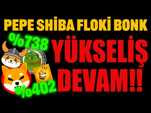 FLOKİ PEPE SHIBA BONK RISE HÖRT NICHT AUF!! BITCOIN 67.000 DOLLAR KRIEG #floki #pepe #shib #bonk