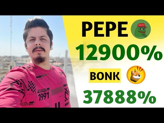 Pépé 12900% & Bonk 37888% | Grosses mises à jour