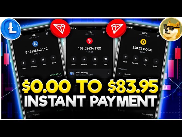 Litecoin LTC, Tron TRX 및 Dogecoin에서 무료 $83.85를 받으세요 [💰PROOF]: 최고의 채굴 사이트 | 오늘의 암호화폐 뉴스