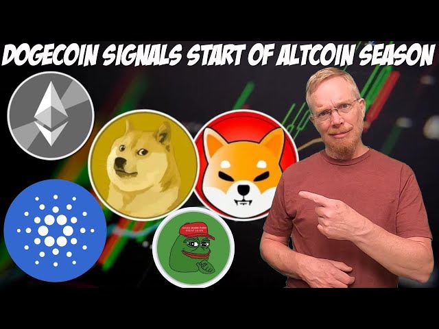 Dogecoin은 Altcoin 시즌의 시작을 알립니다 | Shib Pepe 이더리움 카르다노