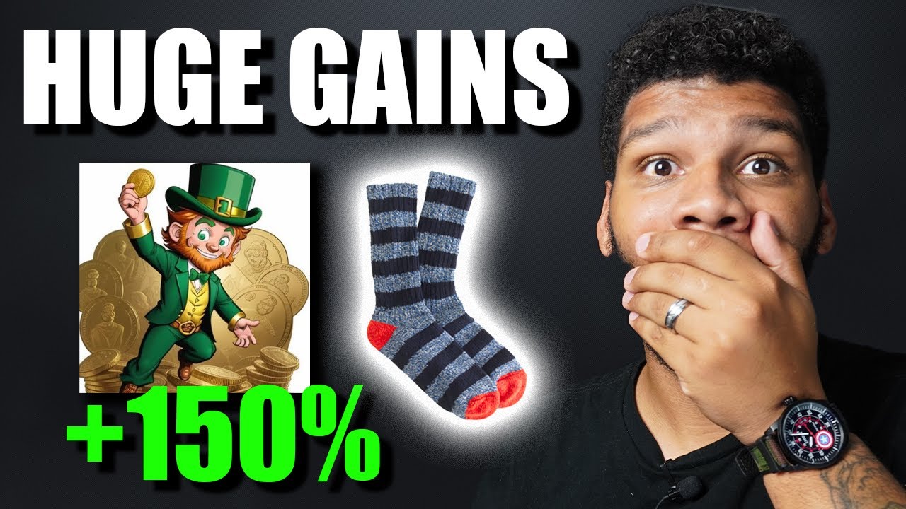 OUAH!!! Cette pièce Meme va faire tomber votre chaussette !!! #LuckysLeprecoin en hausse de +150% en 24 heures !!!