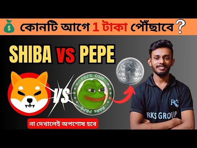 🔴SHIBA INU contre PEPE COIN💥🤑Rs 1000 à Rs 1 Lakh❓💰 Crypto-monnaie en Bangla | Raj Karmakar