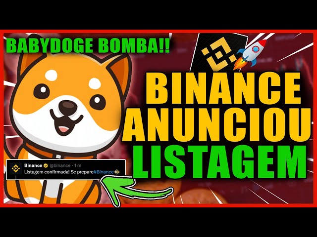 BABY DOGE DRINGEND! BINANCE-BOMBENLISTE! NACHRICHTEN und ANALYSEN, DIE KRYPTOWÄHRUNG BABY DOGECOIN VERSPRECHEN