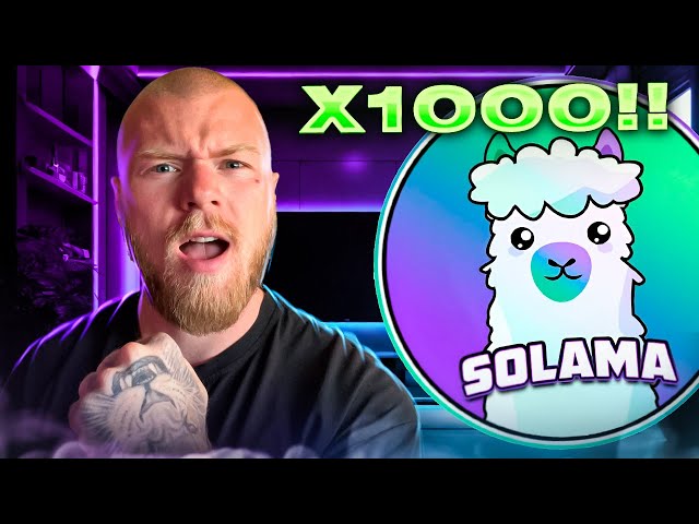 😱 SOLAMA：就像 2014 年購買狗狗幣一樣！ （成為 Memecoin 百萬富翁）😱