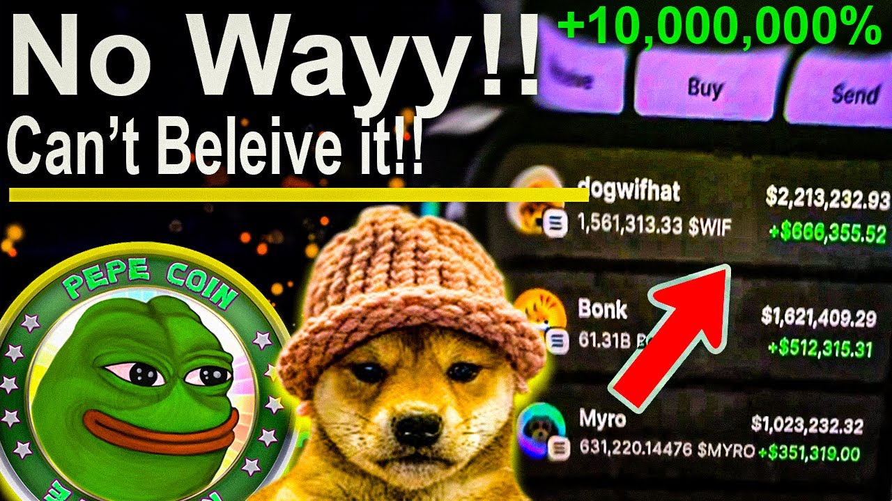 Dogwifhat & PEPE COIN haben das Unmögliche geschafft!! (unglaublich)