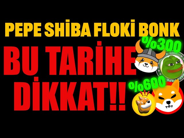 FLOKİ PEPE SHIBA BONK FAITES ATTENTION À CETTE DATE !! LE RALLYE CONTINUE ??!! #floki #pepe #shib #bonk #dogecoin #shiba