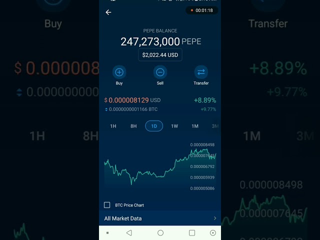 PEPE COIN Créez le millionnaire #pepe #memecoin #trustwallet #cryptocom