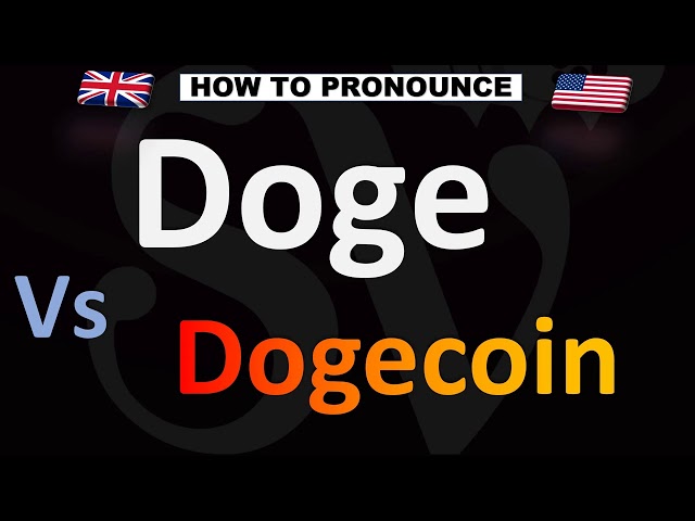 如何发音 Doge VS Dogecoin（正确！）