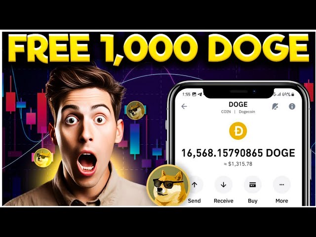 每 60 分钟免费领取 1,000 狗狗币 |免费 DOGE ~ 赚取免费狗狗币