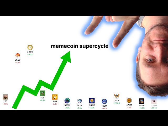 Meme Coin Super Cycle - PEPE BONK AVEC DOGE SHIB