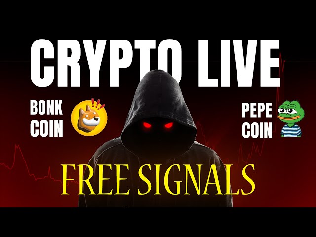 Crypto en direct ( BTC, ETH, PEPE, WIF COIN, SHIB USDT, BONK COIN ) Signaux commerciaux en direct gratuits #cryptolive