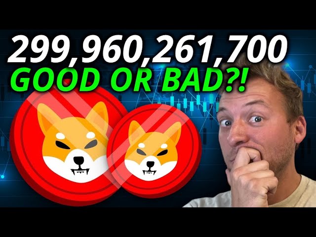 SHIBA INU - 299,960,261,700!!! IS THIS A GOOD OR BAD THING?!