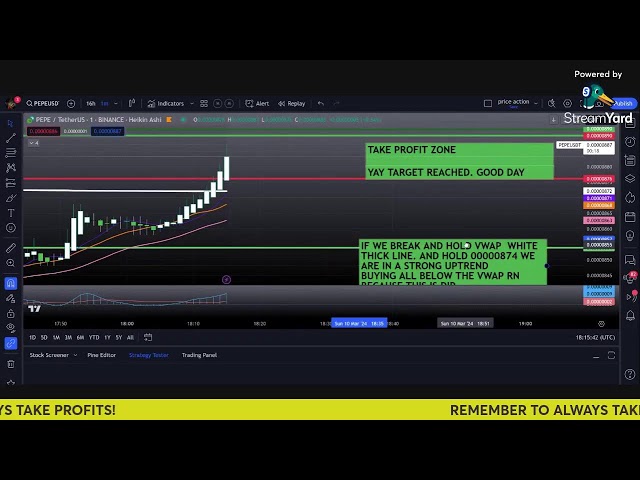 PEPE COIN CRYPTO EN DIRECT