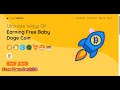 2024 New Website | Ultimate Ways of Earning Free Baby Doge Coin