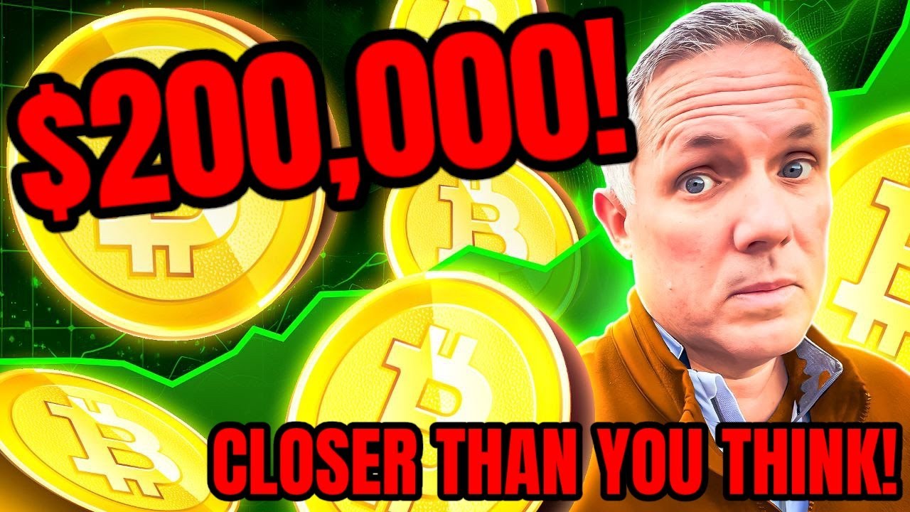 BITCOIN - $200,000 IS CLOSER THAN YOU THINK! BREAKING BITCOIN NEWS!