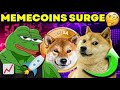 DOGECOIN 10 $, SHIBA INU 0,005 $ ET PEPE TOKEN 0,0003 $ : 3 MEME COINS SONT AU TOUT DÉBUT DE LA ROUTE MAINTENANT !🚀CHATGPT🔥