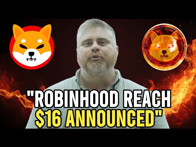 SHIBA INU COIN NEWS TODAY - ROBINHOOD ANNOUNCED SHIBA WILL REACH $16! -PRICE PREDICTION UPDATED