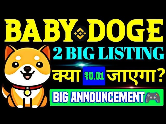 🔥Baby Doge ₹0.10आएगा exchange Listing 100% Confirm BullRun | shiba Inu latest news today