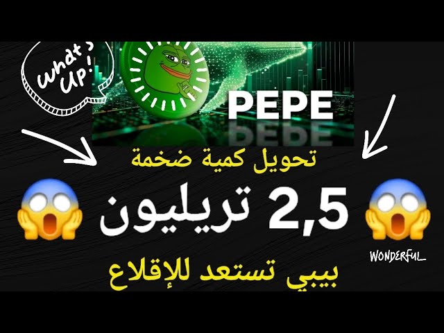 💥🚀💥 Monnaie PEPE ////Que signifie transférer deux mille cinq cents milliards de pièces vers les bourses///Prix dans l'espace//Pepe/floki/shiba