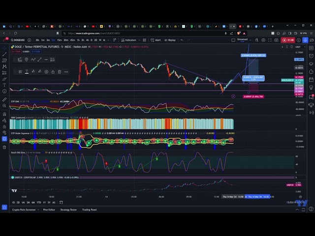 DOGE-Kopfhaut? zum Moooooon? oder zumindest schnell 10 %