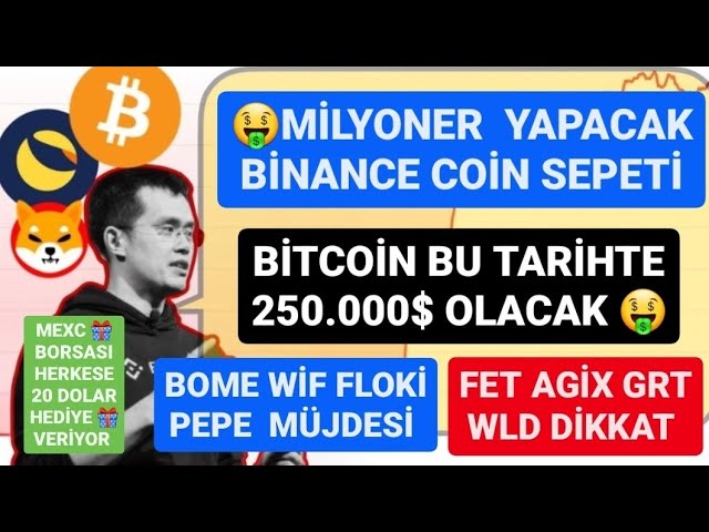 フロキ・ペペとボメ 朗報です🚨億万長者になるバイナンスコインバスケット🚨この日のビットコインは25万ドルになります