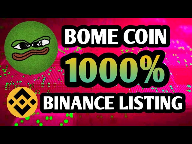 💥BOOK OF MEME (($BOME)) || GRÖSSTE MEME-MÜNZE DES JAHRES || 10.000 %+ PUMPE || BINANCE-LISTE 🚀🚀🚀