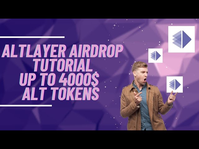 Altlayer Airdrop ガイド |ステップバイステップの手順 GETS トークン Altlayer ($ALT) | 5000$のトークンを入手