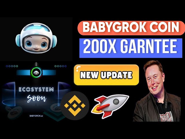 BabyGrok Coin 200x GARNTEE 🔥 BabyGrok Coin 新生态系统更新 | BabyGrok 硬币今日更新 2024 😲