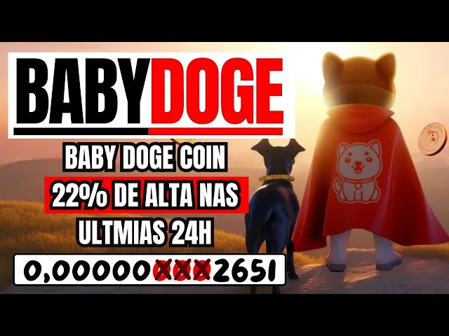 🔥BABY DOGE COIN // 22 % STEIGERUNG IN DEN LETZTEN 24 STUNDEN🔥#babydogecoin #babydoge #shibainu #pepe #btc