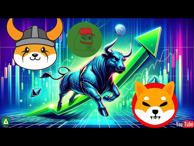 Mangez pour ne pas être mangé Shiba Inu Floki Pepe - Analyse des pièces