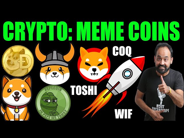 Pièces Meme : Dogecoin, Shiba Inu, jeton Pepe, floki inu, baby dogecoin, jeton bonk, dogwifhat, rodai