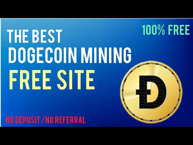 Die beste Krypto-Mining-Site | Kostenlose Dogecoin-Mining-Site | E-Geld-Video | Keine Anzahlung / Keine Empfehlung